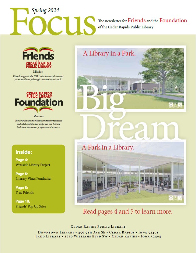 Page 1 Spring Focus Newsletter