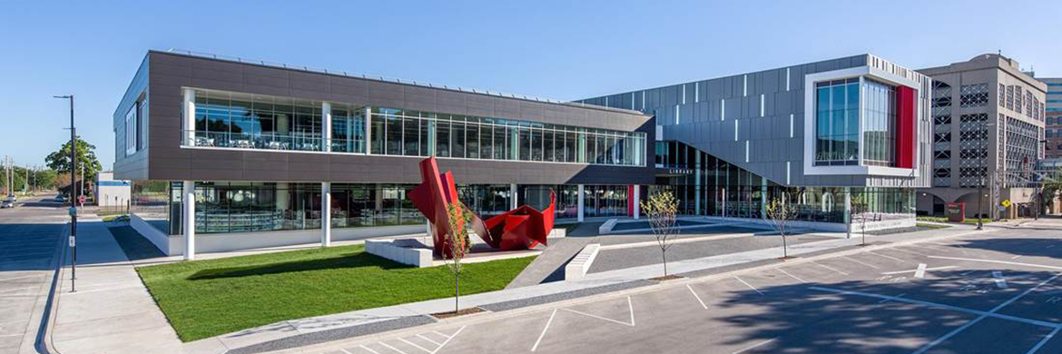 Downtown Library building exterior photo 