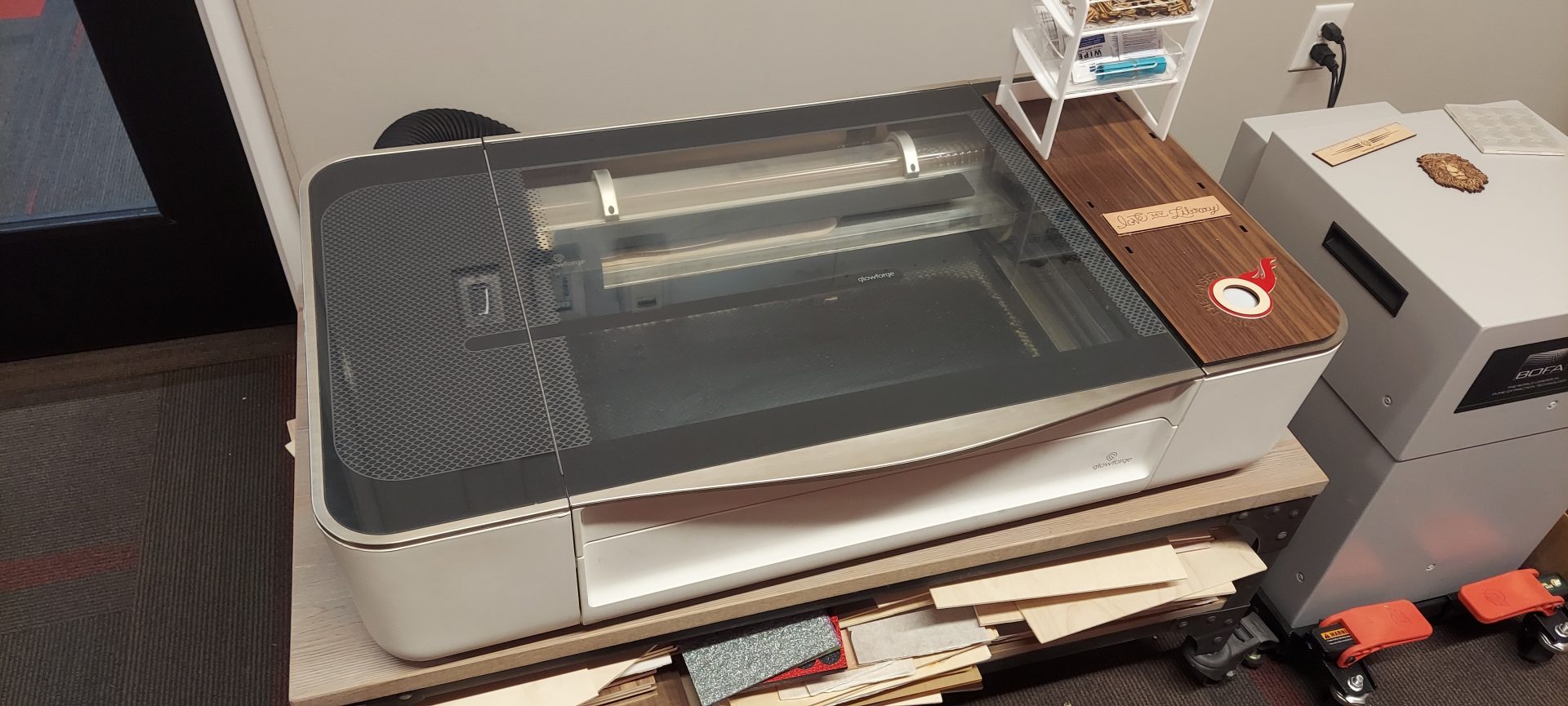 glowforge laser cutter