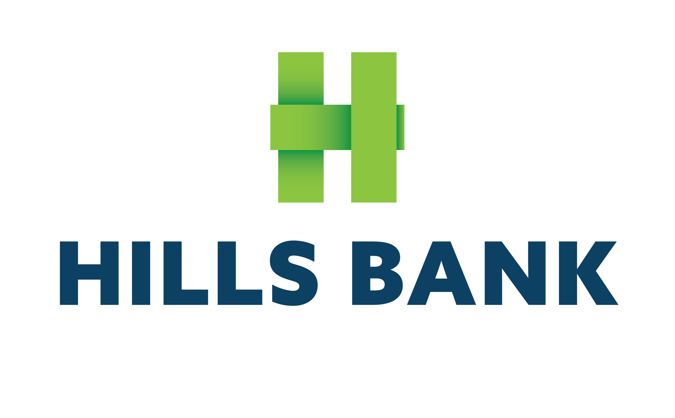 Hill Bank logo with a green H.