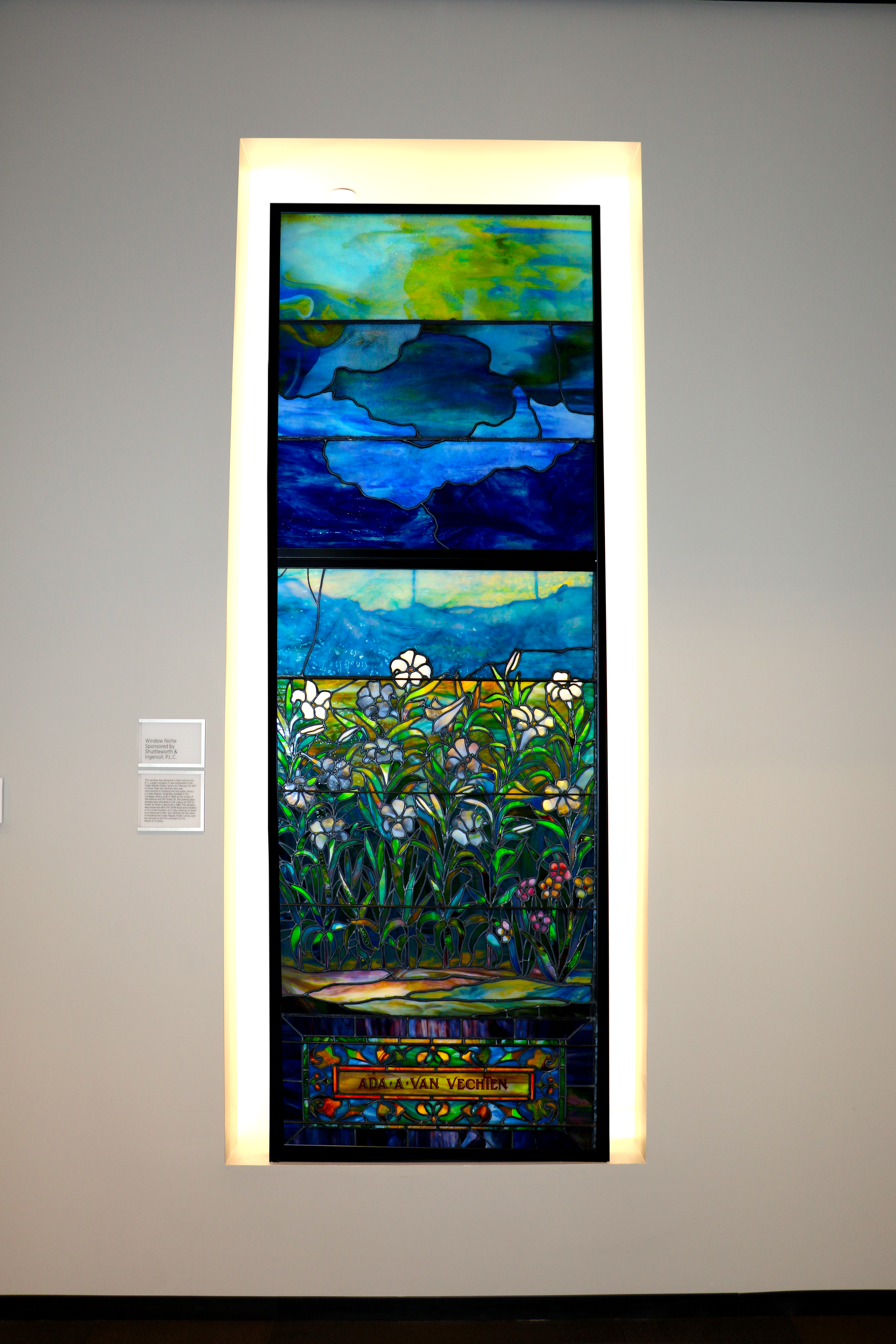 Stained glass window