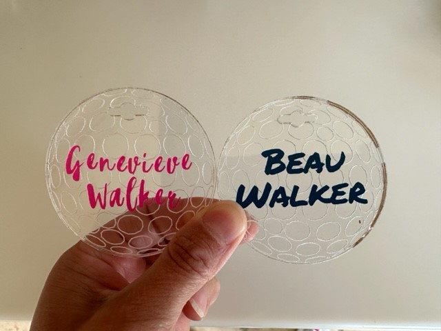 Golf Bag Tags