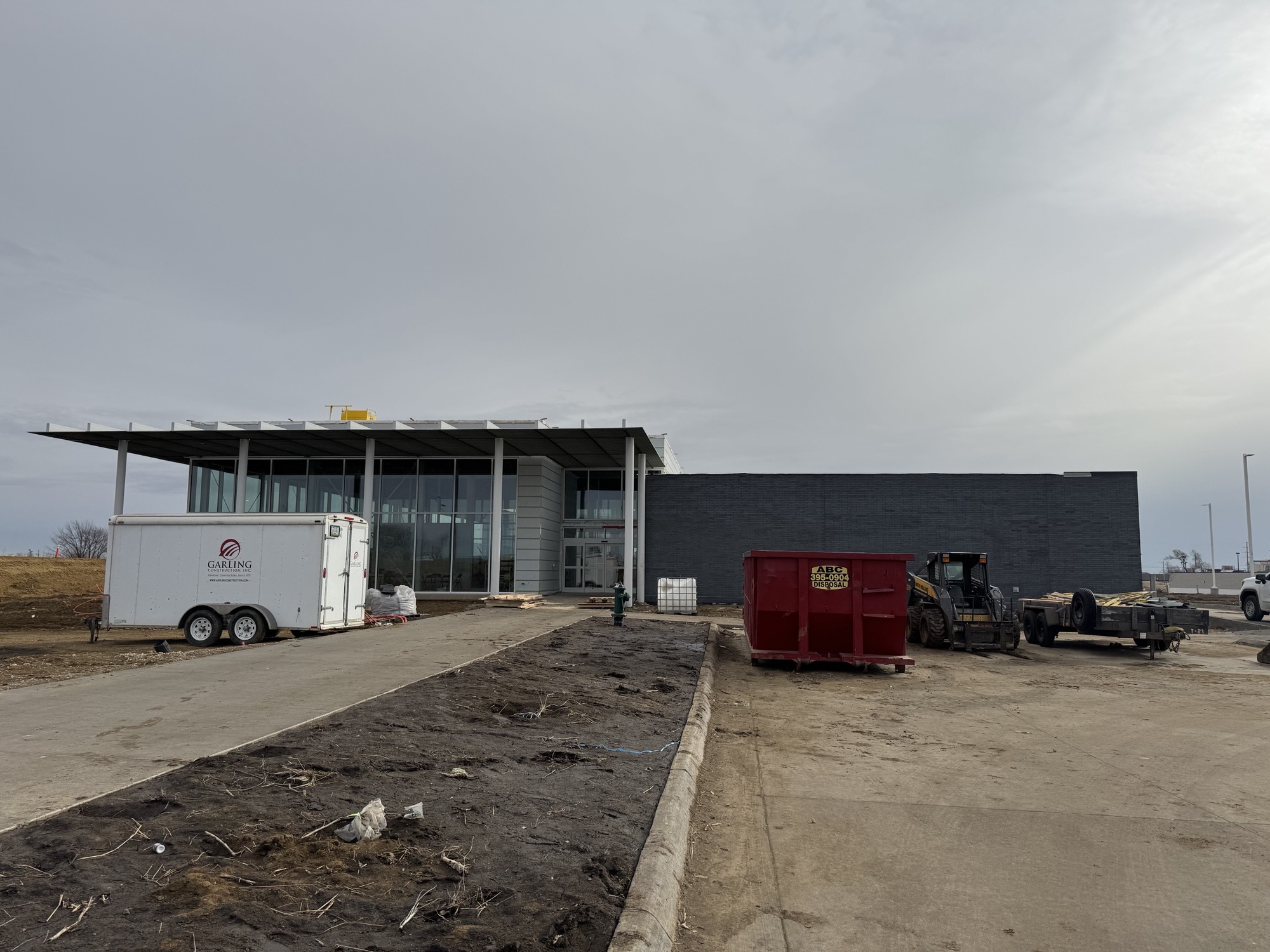 Image of the Construction on the new Busse Branch