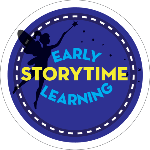 image of a fairy and the words early learning storytime