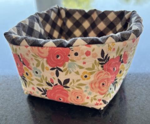 Small fabric basket