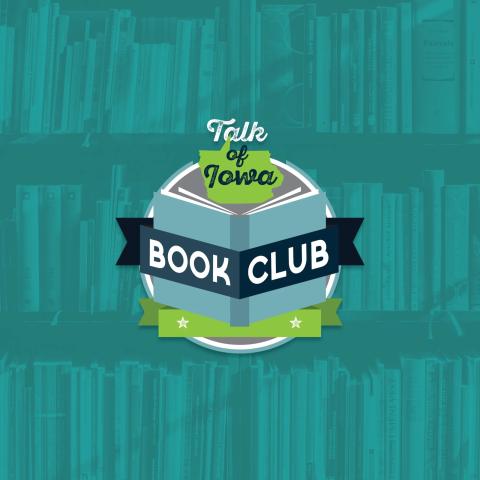 The Talk of Iowa Book Club logo.
