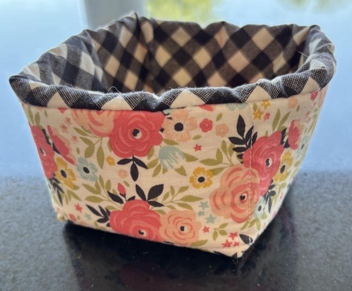 Small fabric basket
