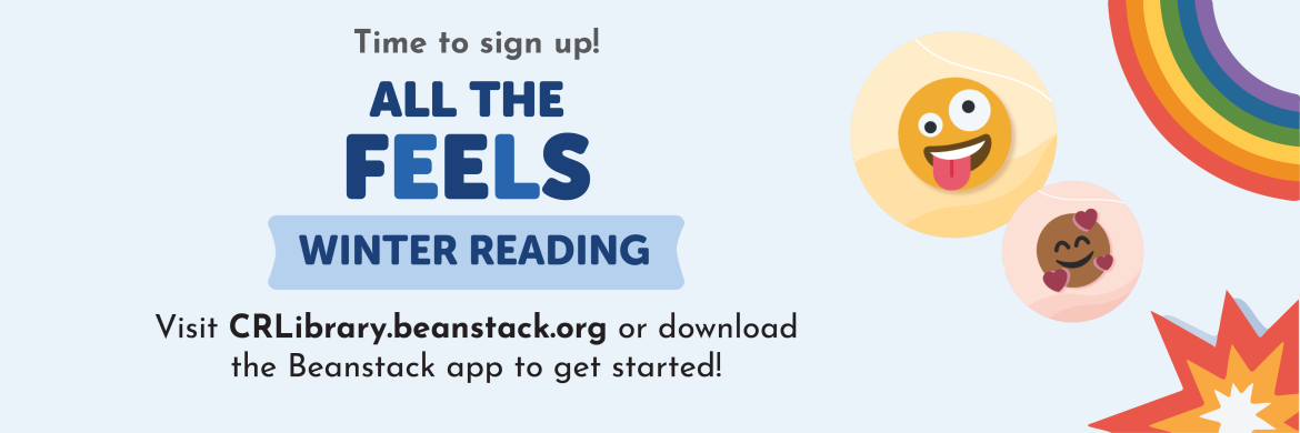 Sign up for the winter reading challenge